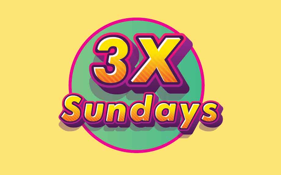 Harlow's Casino Resort & Spa 3x Sundays Promotion
