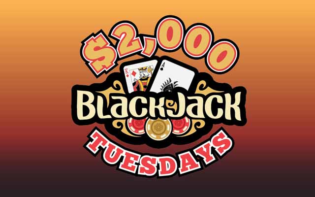 Blackjack Tuesdays at Harlow's Casino