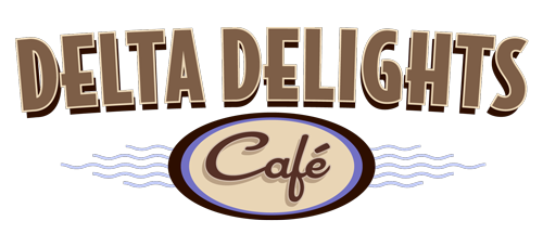 Delta Delights Cafe at Harlow's Casino Resort & Spa Logo