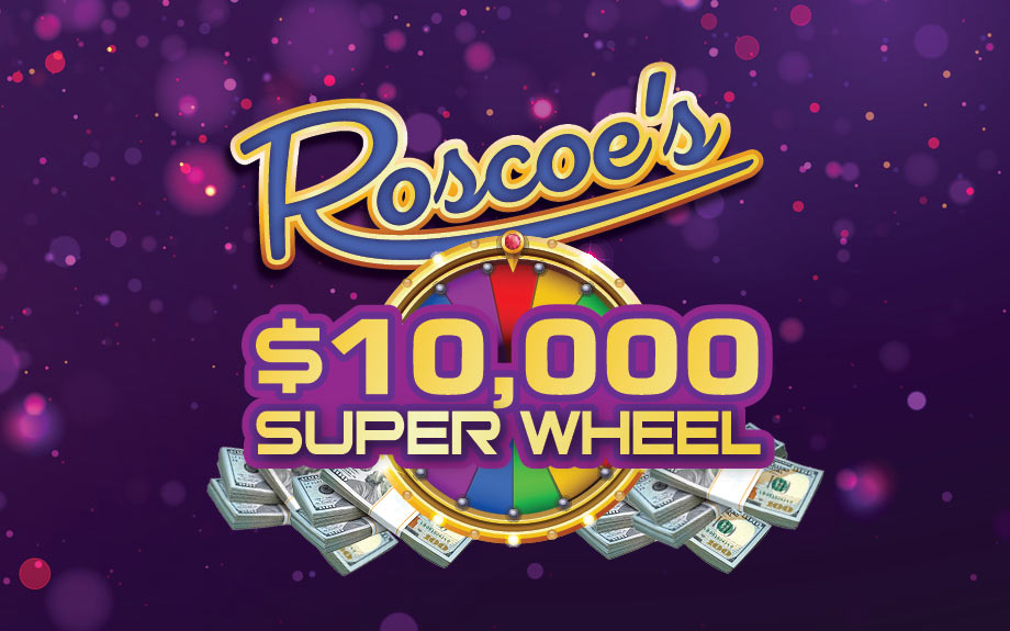 Roscoe's $10,000 Super Wheel Promotion at Harlow's Casino in Greenville, MS
