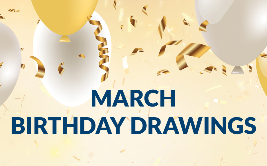 March Birthday Drawings at Harlow's Casino in Greenville, MS