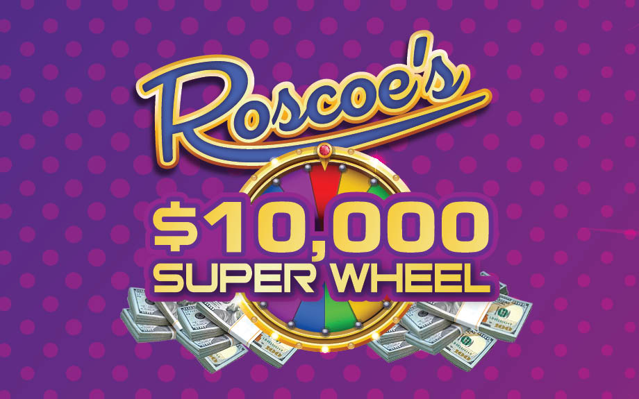 Roscoe's $10,000 Super Wheel Promotion at Harlow's Casino in Greenville, MS