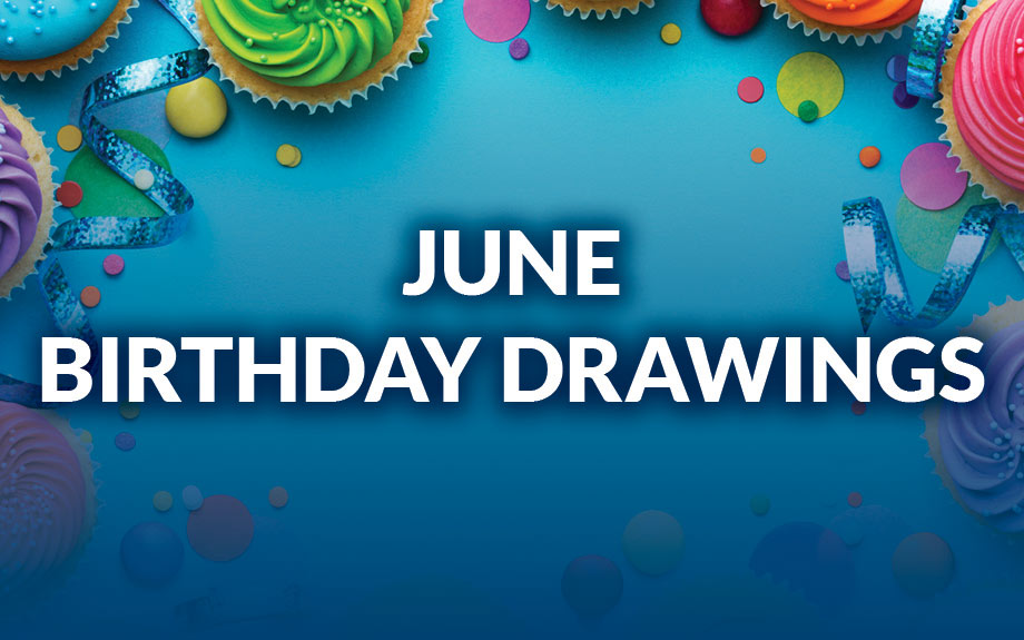 June Birthday Drawings at Harlow's Casino in Greenville, MS.