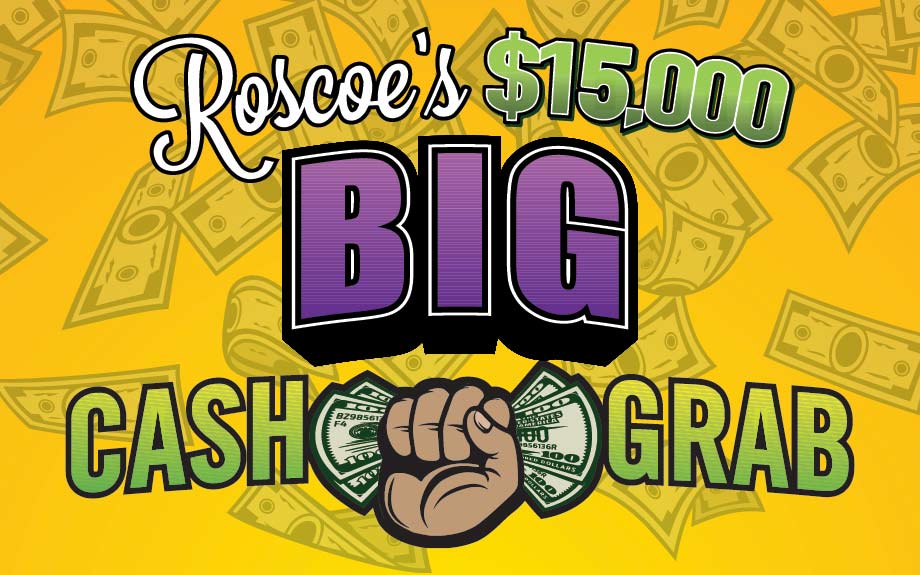 Roscoe's $15,000 Big Cash Grab at Harlow's Casino in Greenville, MS.